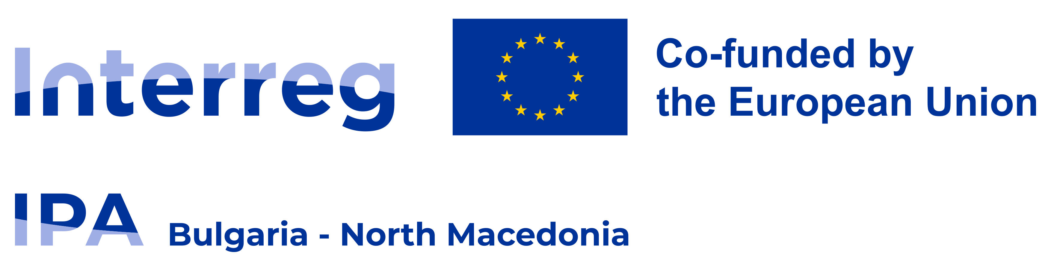 Logo of Interreg VI-A IPA Bulgaria - North Macedonia Programme